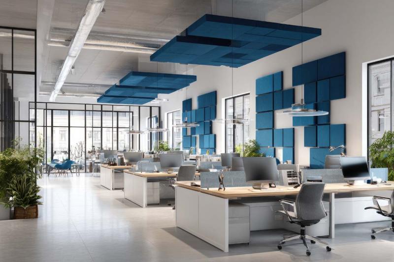 Commercial Acoustic Ceilings: Enhanced Productivity and Privacy