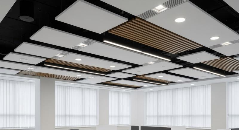 The Advantages of Acoustic Wood Ceilings